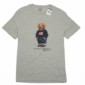 Ralph Lauren American Flag Polo Bear Tee